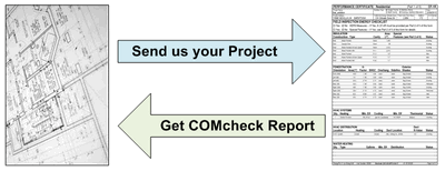 Getting Comcheck compliance report online